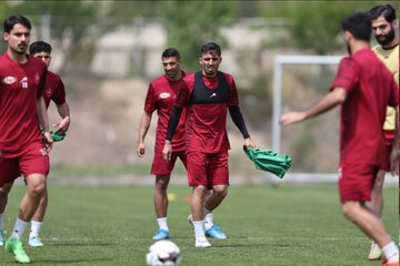 پیگیری تمرینات پرسپولیس بعد از یک روز استراحت