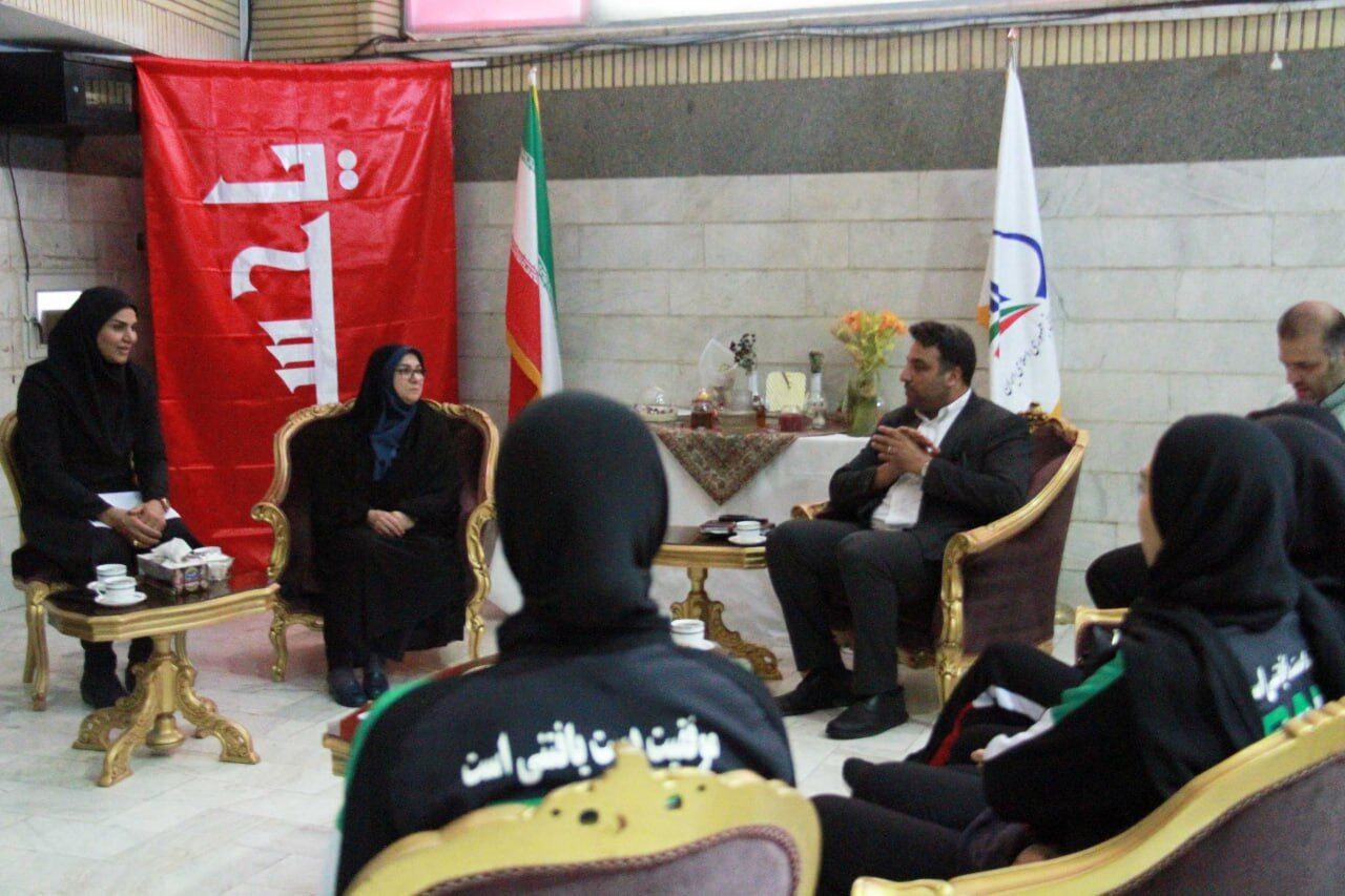 فریبا محمدیان معاون ورزش بانوان وزارت ورزش و جوانان