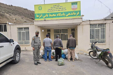 دستگیری متخلفان برداشت گیاهان دارویی در فیروزکوه 
