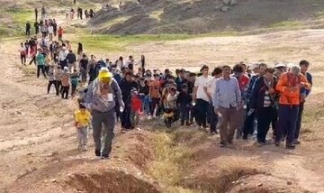 فیلم| صعود به ارتفاعات شهدا در سالروز آزادسازی قصرشیرین