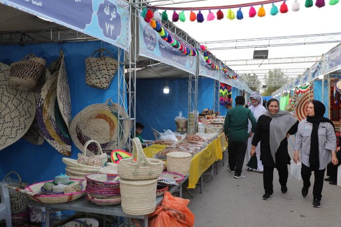 نمایشگاه اقتصاد مقاومتی در حمایت از تولیدات خانگی در اهواز گشایش یافت