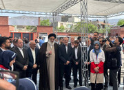 Cumhurbaşkanı Elburz Eyaleti Sosyal Karargâhı’nın faaliyetleri sergisini ziyaret etti