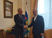 Iranian and Russian officials discuss issues of mutual interest