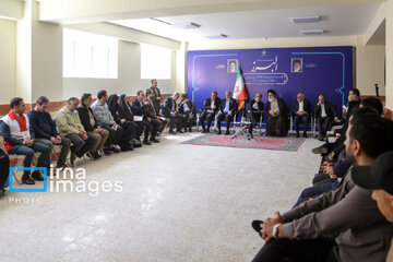 Viaje del presidente a la provincia de Alborz