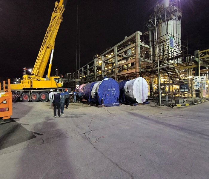 اکستراکتورهای واحد TDAE پس از چهار سال در پالایشگاه نفت سپاهان