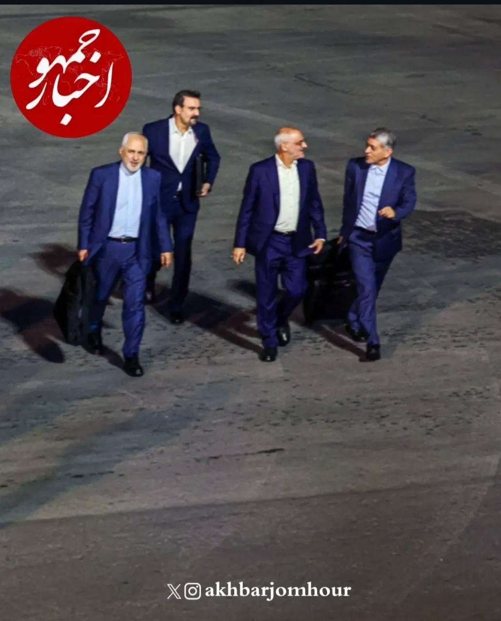 راستی آزمایی/ انتشار عکس جعلی درمورد هیات مذاکره کننده ایرنا در عمان