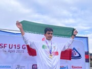 ۲ طلا و نقره نماینده دوومیدانی ایران در المپیک دانش‌آموزی