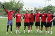 تمرین و ریکاوری پرسپولیسی‌ها در هوای بارانی پایتخت