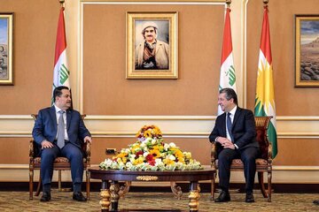 نخست وزیر عراق به اقلیم کردستان این کشور سفر کرد