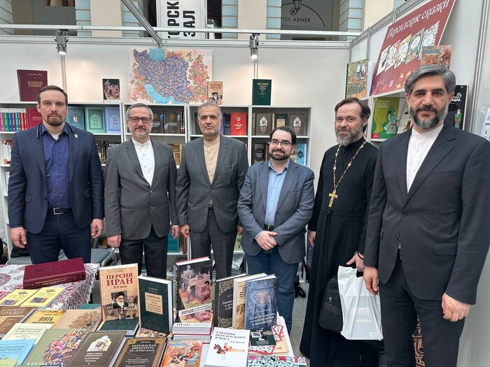 حضور ایران در نمایشگاه بینالمللی کتاب ادبیات تفکری مسکو + فیلم