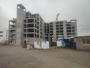 بیمارستان ۵۴۰ تختخوابی شرق مشهد ۳۰ درصد پیشرفت فیزیکی دارد