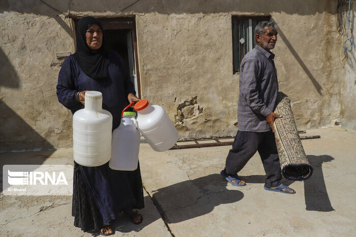 کم آبی