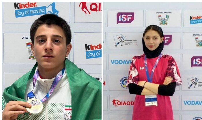 افتخارآفرینی دانشآموزان ورزشکار فارس در المپیک جهانی صربستان