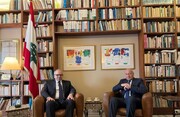 گفتگوی نخست وزیر لبنان و دبیرکل اتحادیه عرب درباره اوضاع منطقه