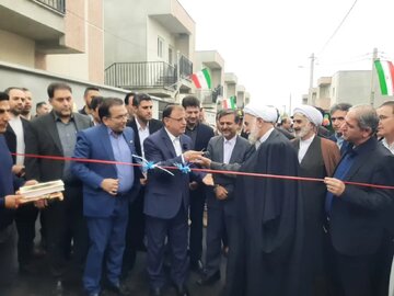 افتتاح ۸۶۵ واحد مسکونی روستایی گلستان+ فیلم
