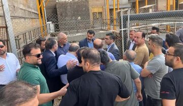 بازدید معاون دادستان خوزستان از روند مقاوم سازی مجتمع سالاری اهواز