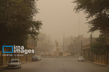 خوزستان در خفگی غبار
