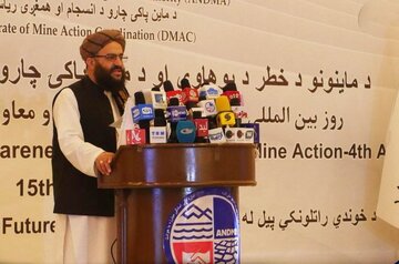 اداره ملی مبارزه با حوادث: یک هزار و ۱۵۰ کیلومتر مربع ساحه آلوده به ماین در کشور وجود دارد