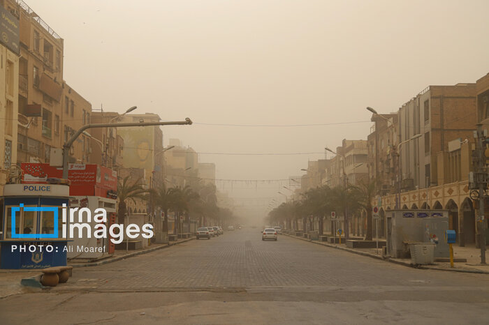 خوزستان در خفگی غبار