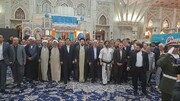 آئین نکوداشت روز ملی فرهنگ پهلوانی در حرم امام خمینی (ره) برگزار شد