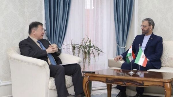 السفير الايراني لدى دوشنبة يلتقي وزير الداخلية الطاجيكي