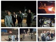 گشت و پایش شبانه محیط زیست برای کنترل آلودگی هوای تهران