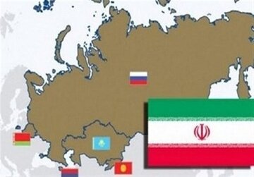 معاون وزیر صمت: حجم تجارت ایران با کشورهای اوراسیا رو به افزایش است + فیلم