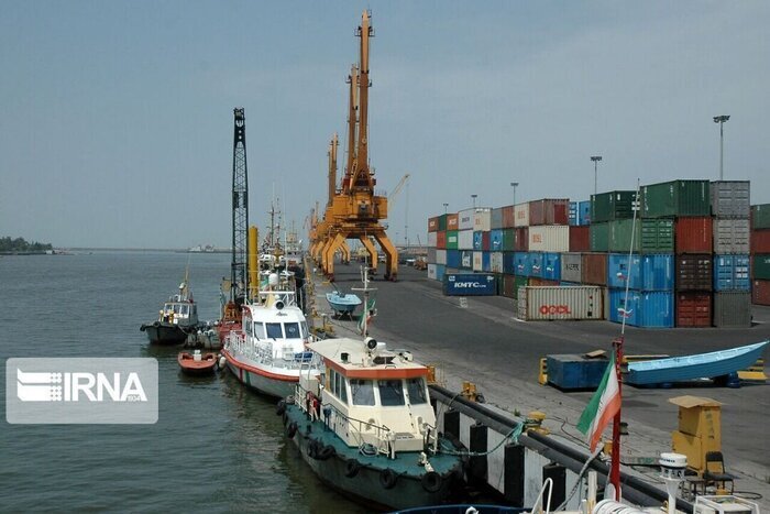 افزون بر پنج میلیون تن کالا از طریق بنادر مازندران وارد کشور شد