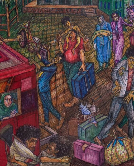 برگزاری نمایشگاه نقاشی «پایتخت۷» با آثار سیروس مقدم