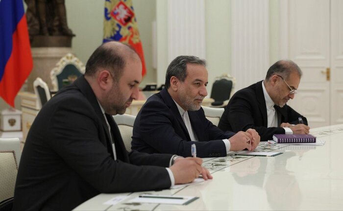 دیدار عراقچی با پوتین در کرملین + فیلم