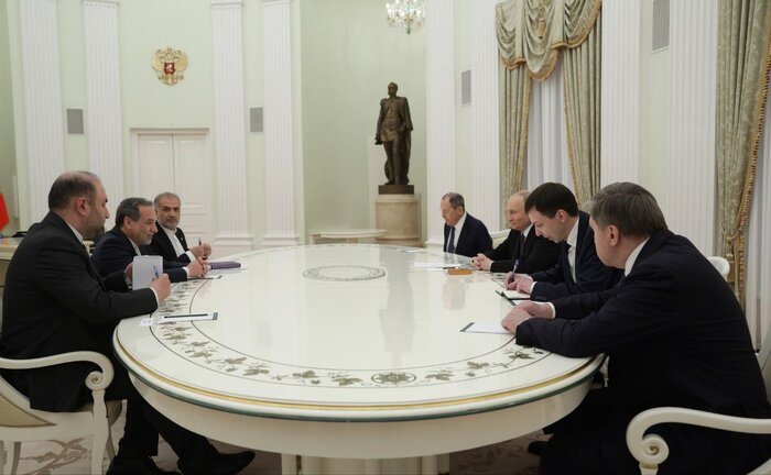 دیدار عراقچی با پوتین در کرملین + فیلم