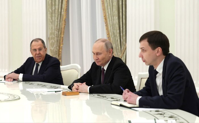 دیدار عراقچی با پوتین در کرملین + فیلم