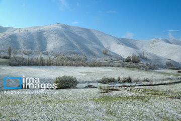 In photos: Spring snow in Iran's western province; Kordestan