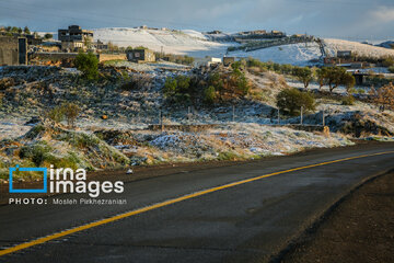 In photos: Spring snow in Iran's western province; Kordestan