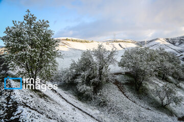 In photos: Spring snow in Iran's western province; Kordestan
