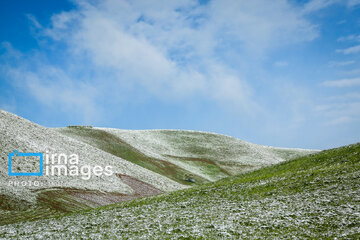 In photos: Spring snow in Iran's western province; Kordestan
