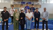 نخستین مدال ملی تاریخ شمشیربازی قم ثبت شد