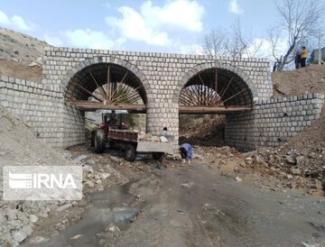 آب‌گذر روستای خدرآباد قم به بهره‌برداری رسید