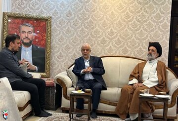 معاون رئیس جمهور به دیدار خانواده شهید امیرعبداللهیان رفت