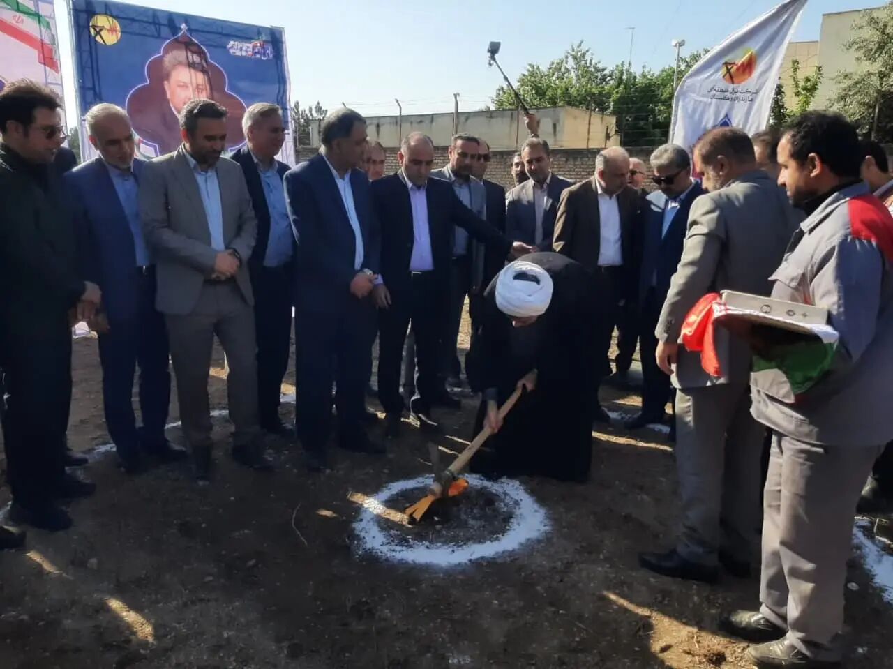 آغاز عملیات اجرایی پست فوق توزیع ۶۳/۲۰ کیلوولت گنبدکاووس+ فیلم