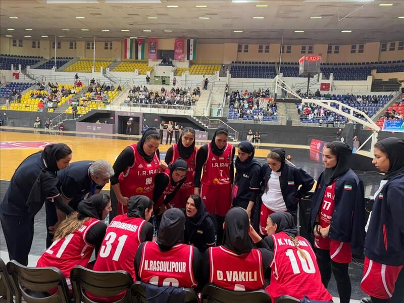 اتحاد غرب آسيا لكرة السلة يهنئ منتخب إيران للسيدات لفوزه ببطولة كأس آسيا