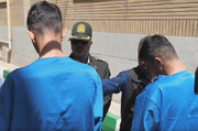 فیلم| دستگیری سارقین به عنف توسط پلیس قم