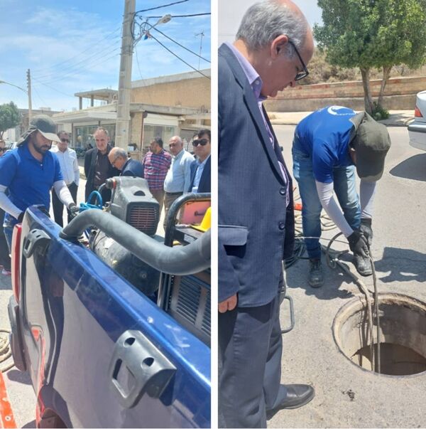 فناوری نوین ترمیم شبکه فاضلاب در دیلم بوشهر اجرا شد فناوری نوین ترمیم شبکه فاضلاب در دیلم بوشهر اجرا شد