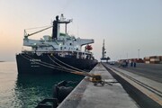 «کارینا» با بار گندم وارداتی در بندر چابهار پهلو گرفت