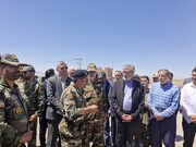 بازدید اعضای کمیسیون امنیت ملی از نقاط صفر مرزی شرق کشور