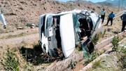 ۲ فوتی و سه مصدوم در واژگونی خودرو پژو پارس در محور تیران به فریدن