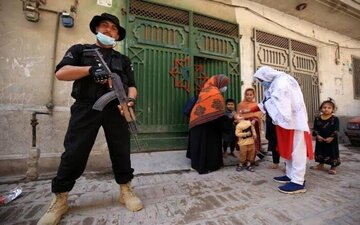 ترور محافظان تیم مجری واکسیناسیون فلج اطفال در بلوچستان پاکستان