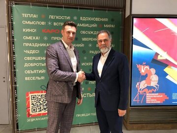 رئیس سازمان سینمایی با وزیر فرهنگ بلاروس دیدار کرد