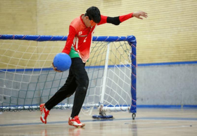 فیلم| اردوی تیم ملی گلبال نابینایان و کم‌بینایان در سنندج