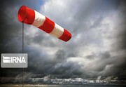 سرعت تندباد در جنوب آذربایجان غربی به ۹۰ کیلومتر بر ساعت رسید